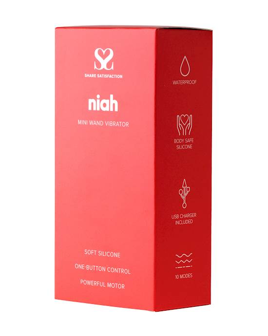Share Satisfaction Niah Mini Wand Vibrator