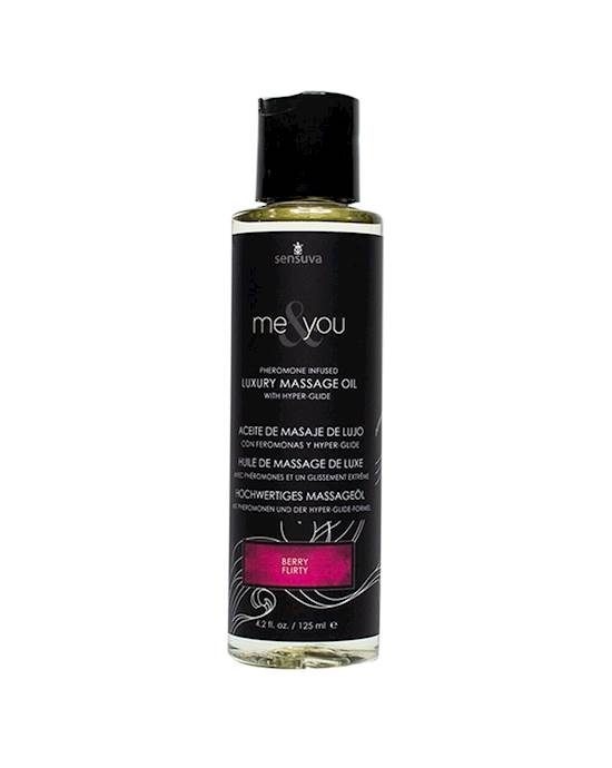 Me And You Berry Flirt Massage Oil - 125ml