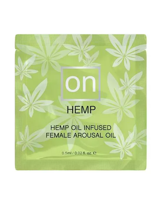On for Her Hemp Infused Arousal Oil HEMP  Single Use Ampoule