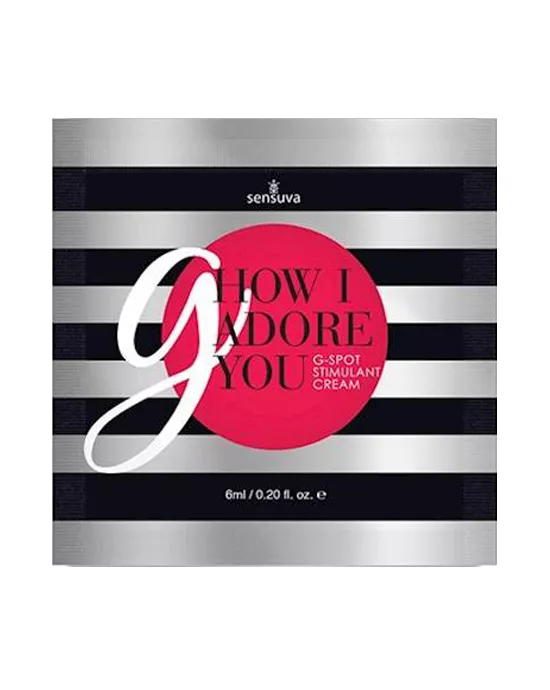 G How I Adore You GSpot Enhancement Cream  6ml