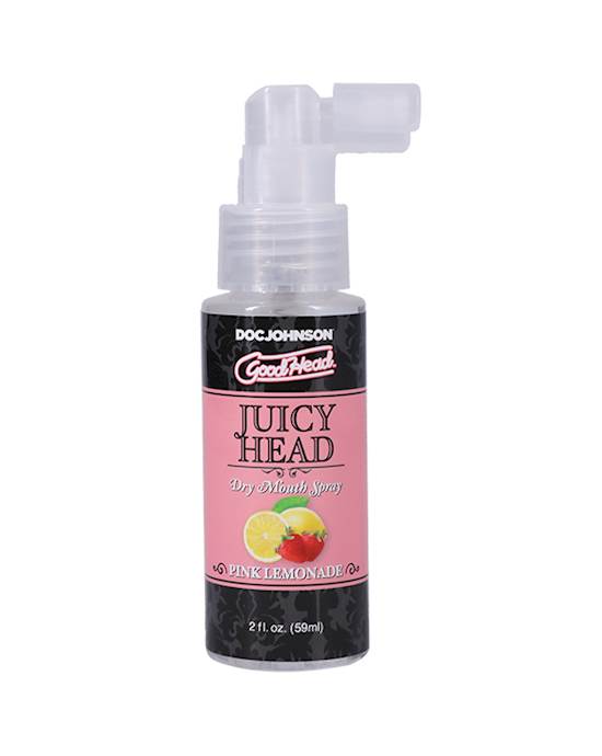Good Head Juicy Head Dry Mouth Spray  Pink Lemonade  2oz