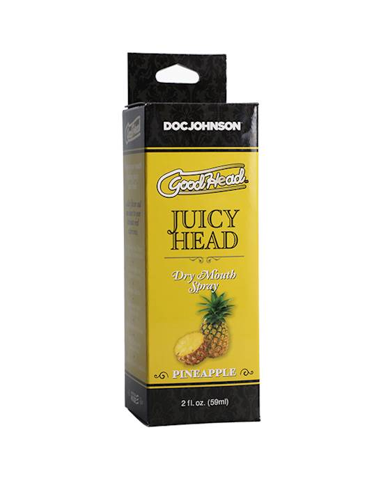 Good Head Juicy Head Dry Mouth Spray - Pineapple - 2oz