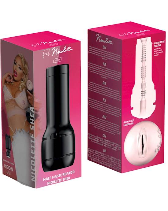 Feel Nicolette Shea by KIIROO Stars Collection Strokers