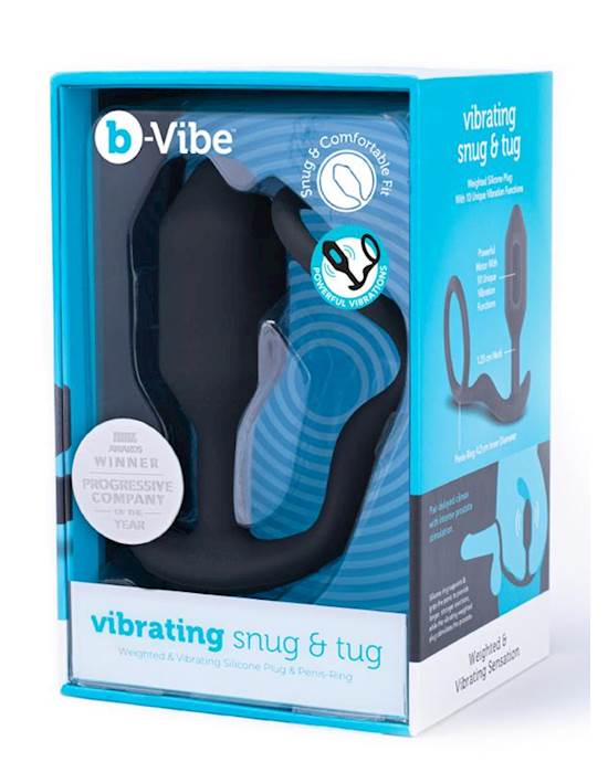 Bvibe Vibrate Snug Tug Md Black