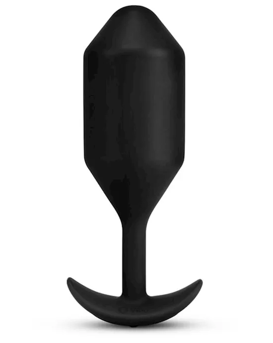 bVibe Vibrating Snug Plug XXL Black size 5
