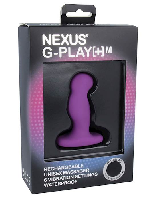 G-play Plus Medium Unisex Vibrator Purple
