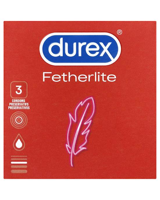 Durex Featherlite Condoms - 3 Pack