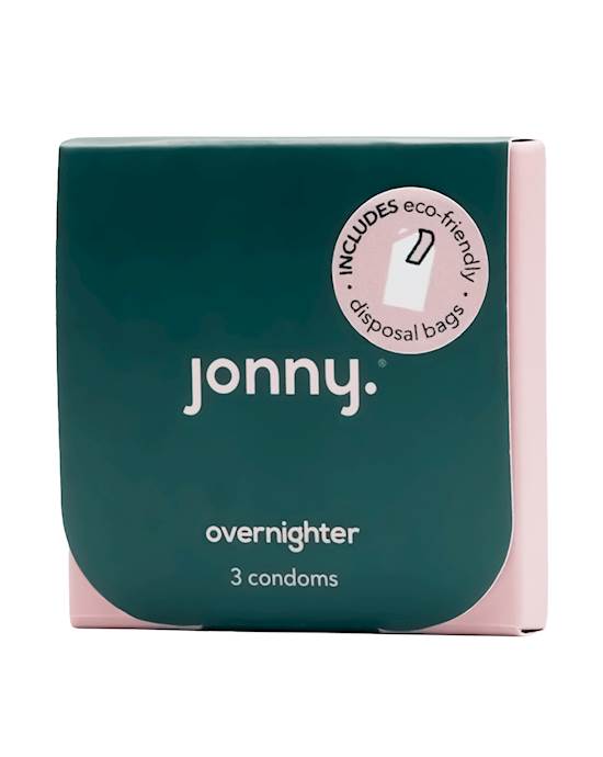 Jonny Condoms Overnighter - 3 Pack