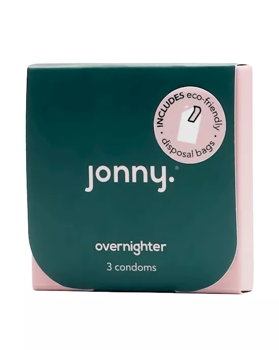 Jonny Condoms Overnighter  3 Pack