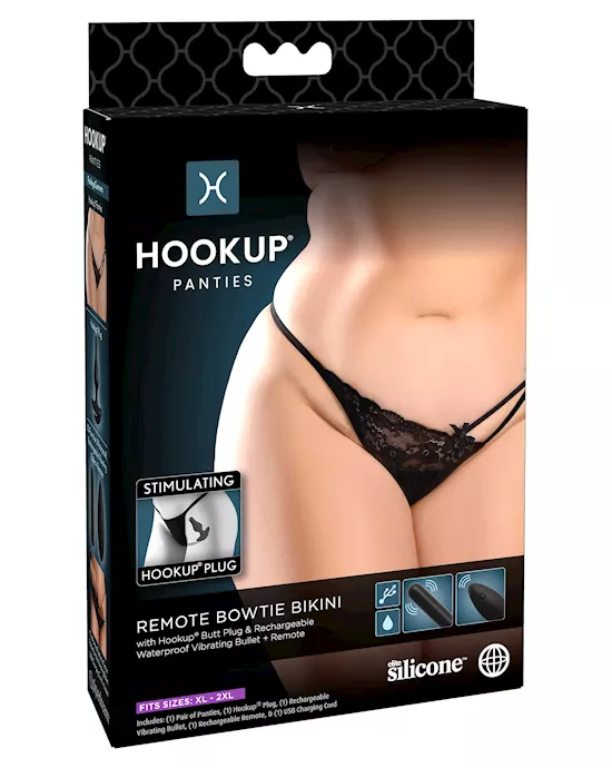 Vibrating Butt Plug Panties  OSXL
