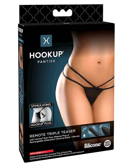 Hookup Panties Remote Triple Teaser