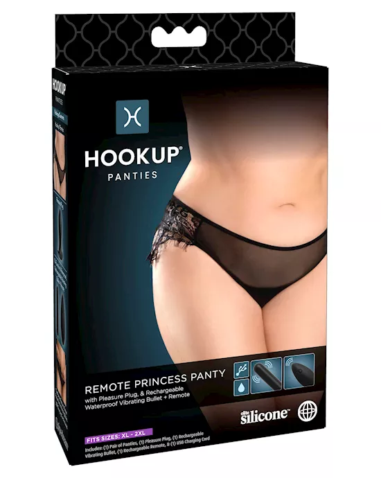 Vibrating Butt Plug Panties  OSXL