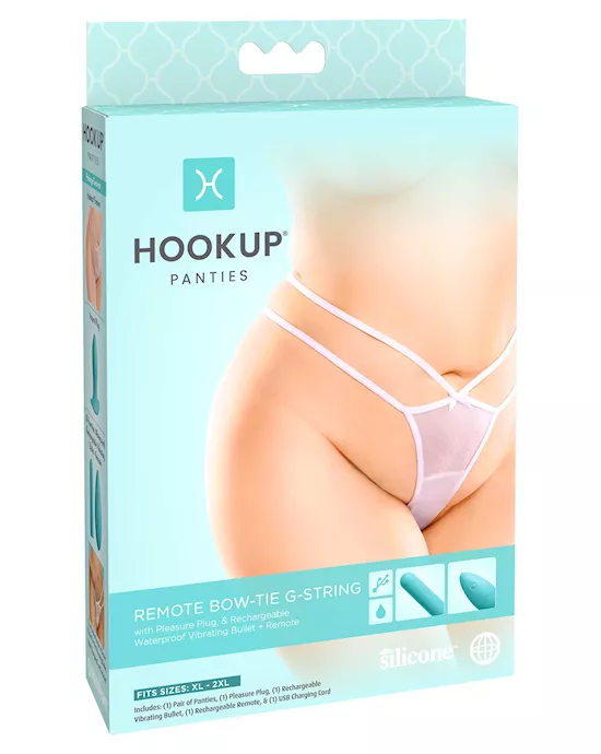Hookup Panties Remote BowTie GString