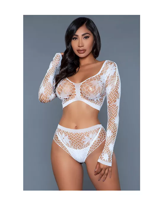 Floral Delight Bodystocking 