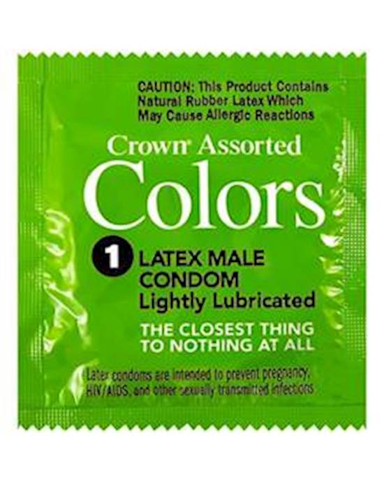Crown Assorted Colors  Single unit