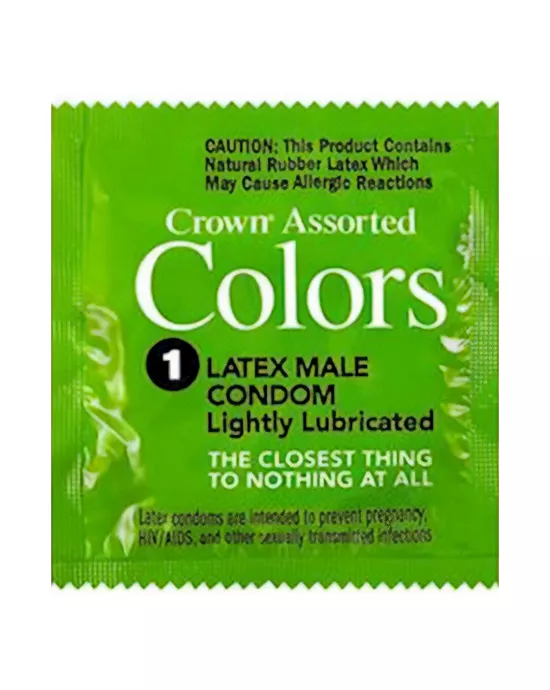 Crown Assorted Colors  Single unit