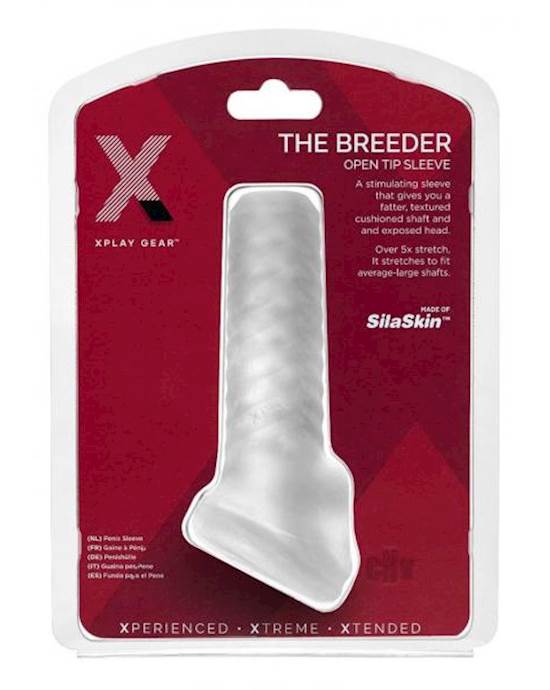 Xplay Breeder Sleeve Clear