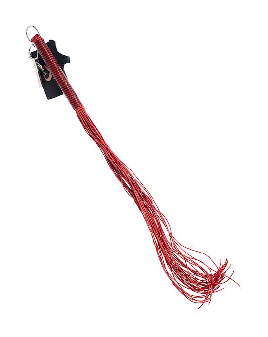 Bound X Leather Cord Flogger
