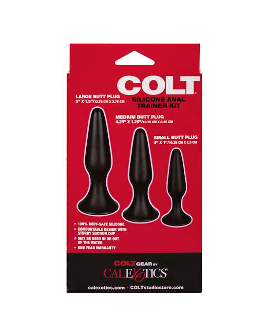 Colt Silicone Anal Trainer Kit