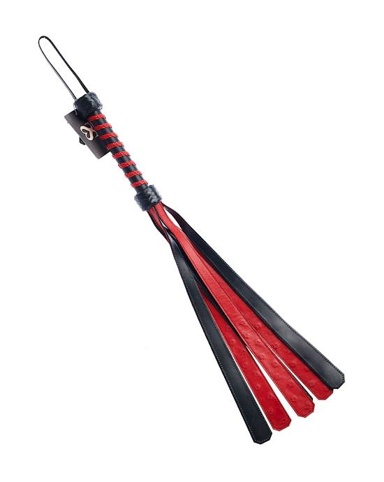 Bound X Spiked Wide Tail Flogger
