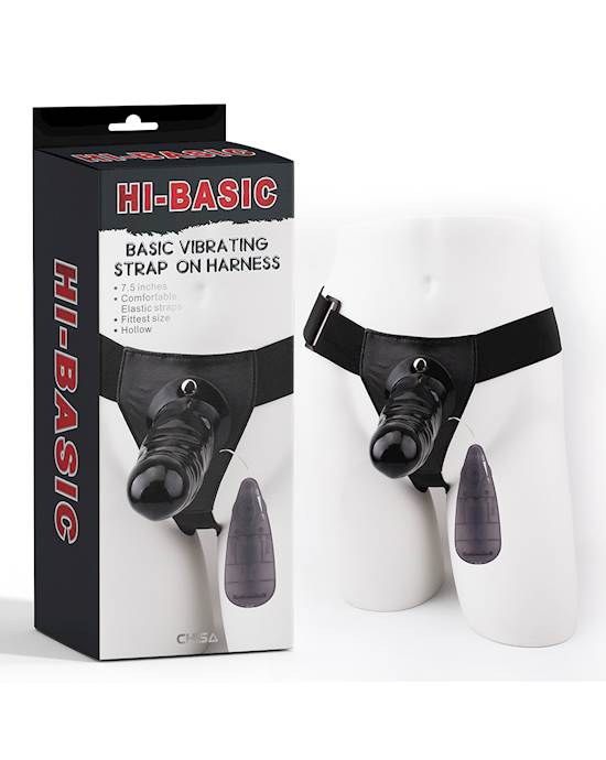 Basic Vibrating Strap-on Harness