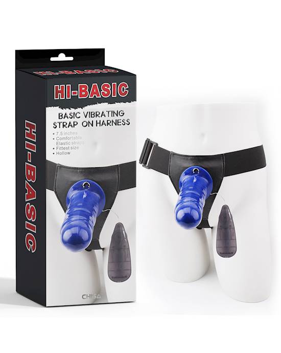 Basic Vibrating Strapon Harness