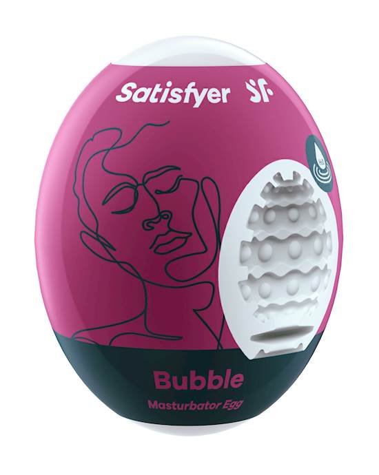 Satisfyer Masturbator Egg - Single Bubble