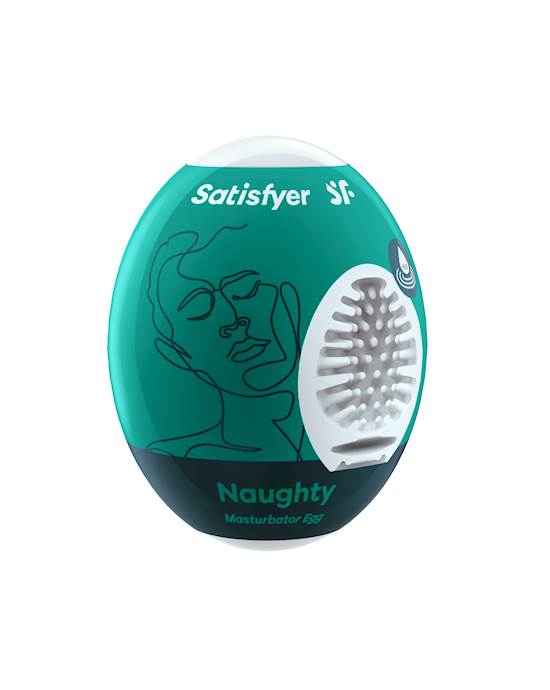Satisfyer Masturbator Egg - Single Naughty