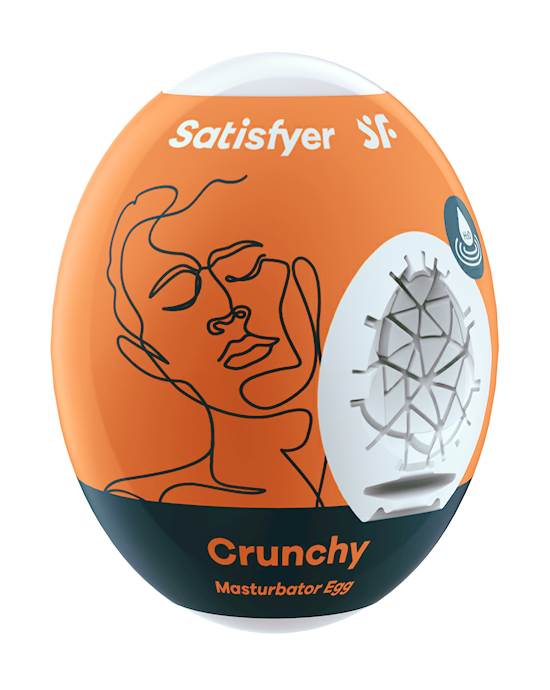 Satisfyer Masturbator Egg - Single Crunchy