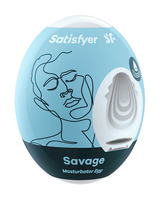 Satisfyer Masturbator Egg  Single Savage