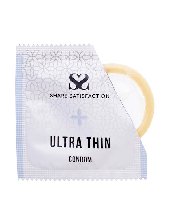 Share Satisfaction Ultra Thin Condom - Single