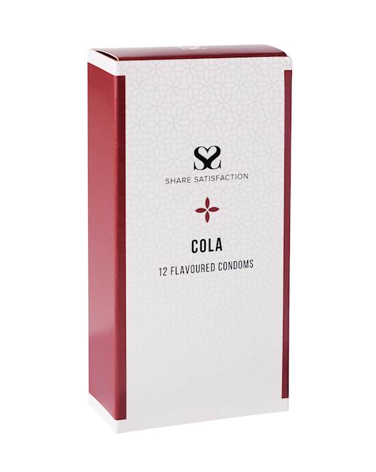Share Satisfaction Cola Flavoured Condoms - 12 Pack