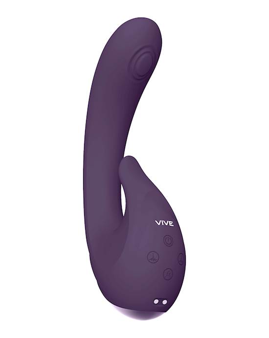 Miki - Pulse Wave And Flickering G-spot Vibrator - 6.7 Inch