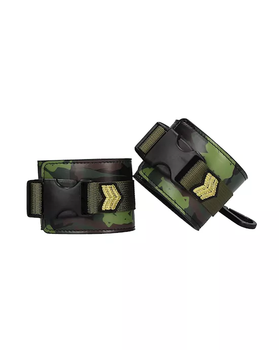 Ankle Cuffs  Army Theme