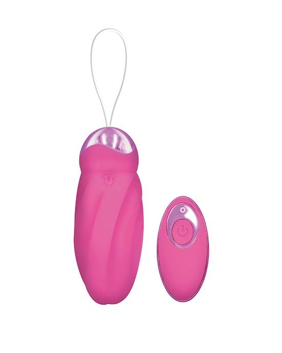 Amore Pastel Pleasure Rotating Egg Vibrator with Remote