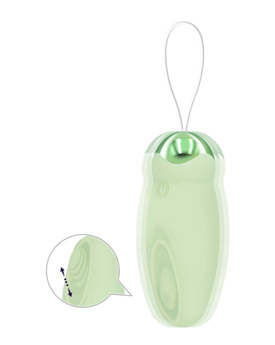 Amore Pastel Pleasure Tapping Bullet Vibrator With Remote