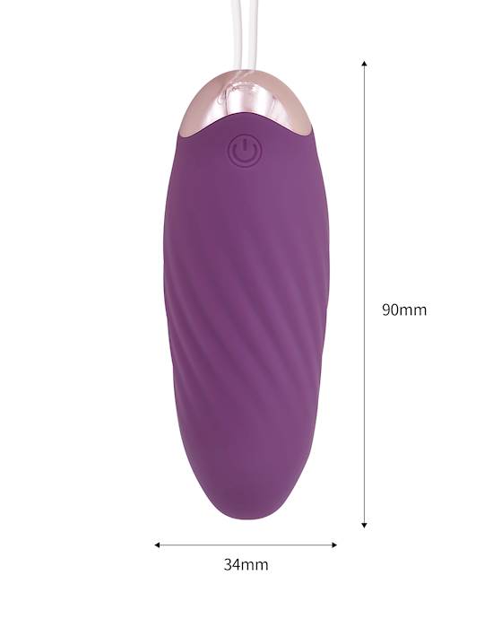 Amore Pastel Pleasure Pulsating Bullet Vibrator With Remote