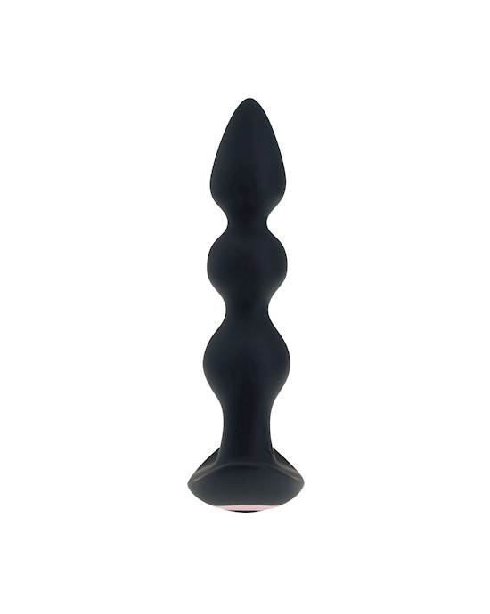 Amore Prime Vibrating Butt Plug Beads With Remote
