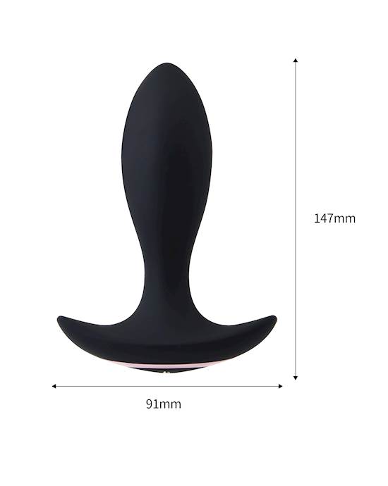 Amore Prime Vibrating Butt Plug With Remote