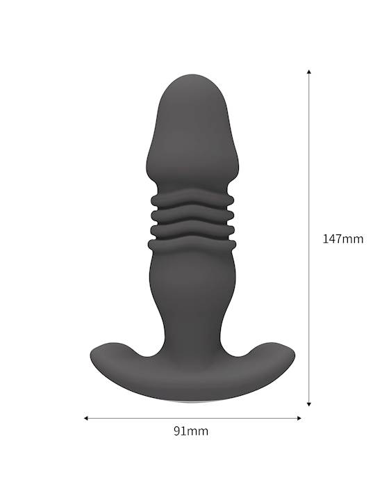 Amore Prime Thrusting Butt Plug With Remote