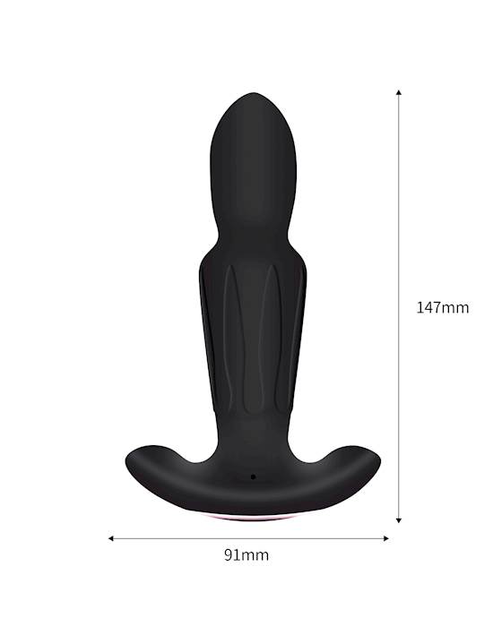 Amore Prime Inflatable Butt Plug With Remote