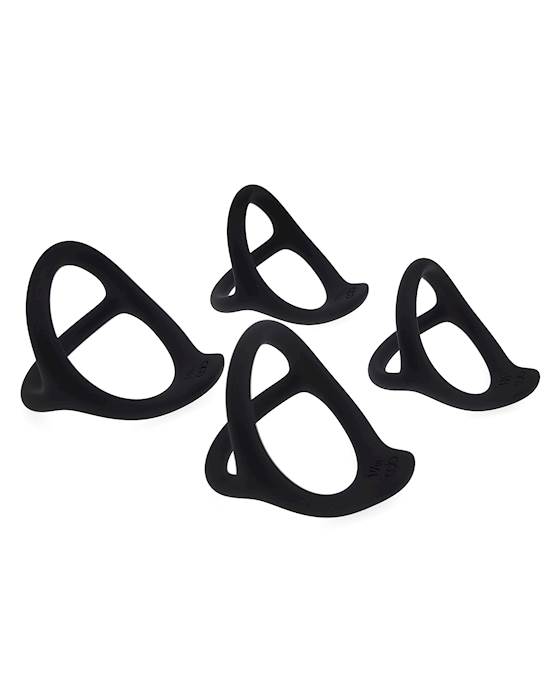 Amore Cock and Ball Ring 4Piece Set