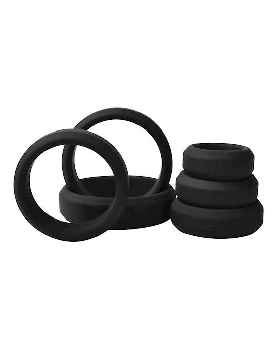 Amore Cock Ring 6-piece Stacker Set