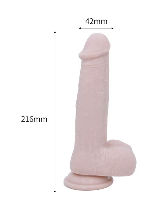 Thrusting Suction Cup Dildo With Remote