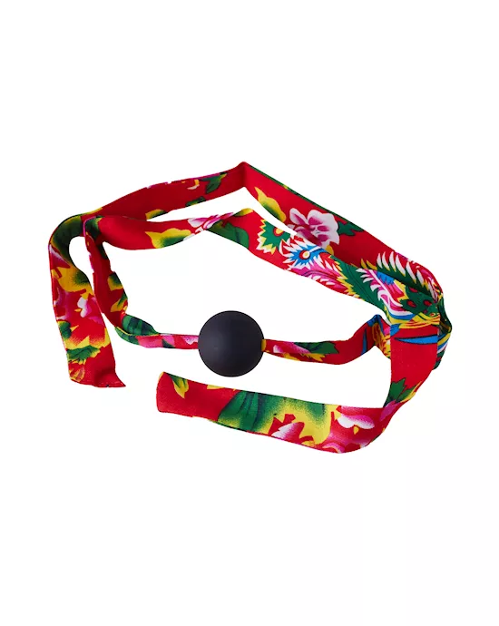 NorthEast Flower Pattern Ball Gag