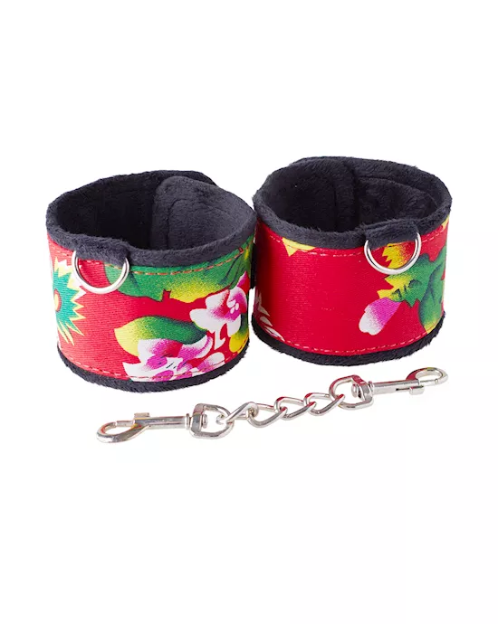 NorthEast Flower Pattern Ankle Cuff