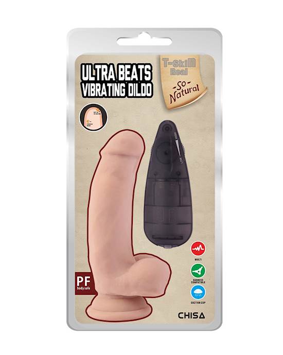 Ultra Beats Vibrating Dildo