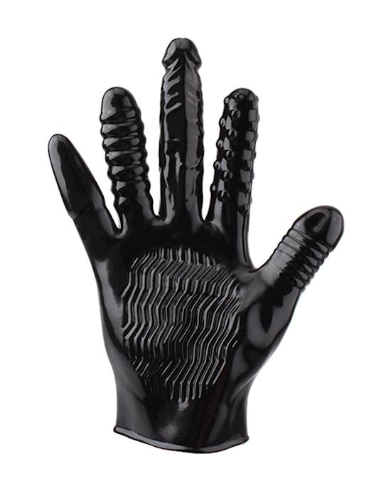 Textured Dildo Glove