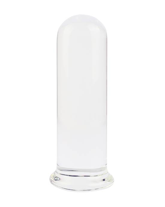 Lucent XXXL Cylinder Glass Dildo
