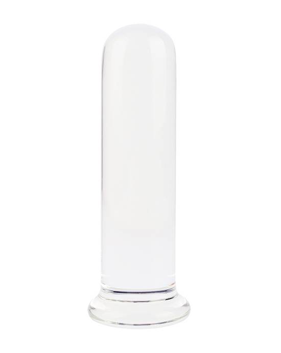 Lucent XL Cylinder Glass Dildo